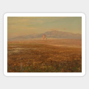 Mexican Landscape by Frederic Edwin Church Magnet